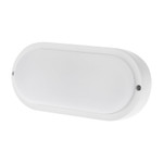 Светильник ЖКХ LED пылевлагозащищенный овал IP65 18Вт 1800Лм 6500K с микроволновым датчиком движения REXANT, 1шт