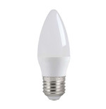 Лампа светодиодная Eco 7Вт C35 свеча 4000К нейтр. бел. E27 230В IEK LLE-C35-7-230-40-E27, 1шт
