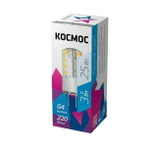 Лампа светодиодная 3Вт 220В G4 4500К КОСМОС LksmLED3wJCG4220v45, 1шт