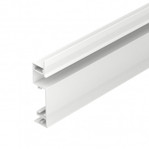 Профиль PLINTUS-H73-F-2000 WHITE, 2м