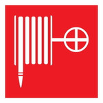 Наклейка знак пожарной безопасности “Пожарный кран”200*200 мм Rexant, 5шт