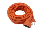 Удлинитель-шнур 1х20м без заземл. 6А IP20 2х0.75 TOKOV ELECTRIC TKE-SS20-075, 1шт