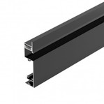 Профиль PLINTUS-H73-F-2000 BLACK, 2м
