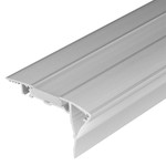 Профиль с экраном ALU-Stair-DK-2000 Anod+frost [82.4х46], 2м