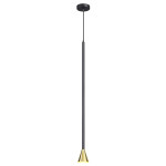 Подвесной светильник ODEON LIGHT HIGHTECH PIPA 3884/1GB, GU10 LED, 7W, IP20, 1шт