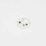 Светодиодная матрица 5730, 10 led, 220V, 5W, Ф50mm, D145, warm white, 1шт