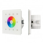 Сенсорная панель DALI-901-11-1G-4SC-RGBW-DT8-IN White (BUS/230V), 1шт