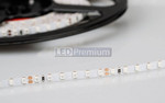 Светодиодная лента RT 2-5000 24V 5mm 2x (3528, 600 LED, LUX) (желтый), 5м