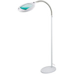 Лупа напольная 3D с подсветкой 42 SMD LED, 174х108мм, белая REXANT, 1шт