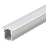 Профиль с экраном ALU-Wide-F-H28-2000 Anod+frost [34.2x27,7mm], 2м