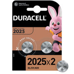 Литиевая батарейка Duracell CR2025-2BL, 2шт