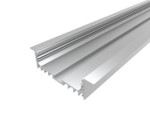 Профиль врезной алюминиевый LC-LPV-2073-2 Anod, 2м