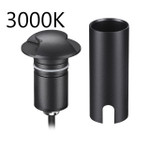 6662/2GL3 NATURE ODL25 черный/металл Встраиваемый грунтовый светильник IP67 LED 3W 3000K 12V/24V WALD (нужен драйвер 357781⁄357782), 1шт