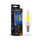 Светодиодная лампа Voltega VG10-C1E14warm6W-F (E14, 2800K, 6Вт), 1шт