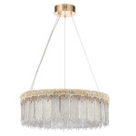 5091/80L L-VISION ODL25 золотой/стекло Люстра LED 80W 3700K 6796Лм CLEO, 1шт
