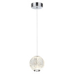 5007/5LA L-VISION ODL24 хром/металл/акрил Подвес LED 5W 4000K 365лм CRYSTAL, 1шт