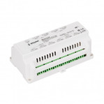 Intelligent arlight сплиттер smart-dmx512-306-72-din (12-48V, 2-in, 6-out, RS-485) (IARL, IP20 Металл, 5 лет), 1шт