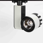 Светодиодный светильник трековый LDD-145-20, черно-белый корпус  (20W, 220V) (дневной белый 4000K), 1шт