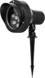 Тротуарный светодиодный светильник на колышке, 85-265V, 12W зеленый IP65 ,SP2706, артикул 32232, 1шт