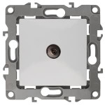 12-3101-01 ЭРА Розетка TV одиночная, IP20, Эра12, белый, 1шт