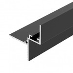 Профиль CEIL-SHADOW-12-3000 ANOD BLACK (Arlight, Алюминий), 3м