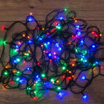 Гирлянда светодиодная универсальная 300 LED МУЛЬТИКОЛОР 15 метров с контроллером, 1шт