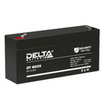 Аккумулятор ОПС 6В 3.3А.ч Delta DT 6033 (125мм), 1шт