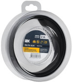 Трубка термоусадочная ТТУ нг-LS 12⁄6 черн. (уп.2м) IEK UDR12-012-006-002-K02-T, 1УП.2 м
