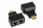 Hdmi удлинитель по витой паре rj-45(8P8C) до 30м (1080p) REXANT, 1шт