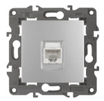 14-3107-03 ЭРА Розетка RJ45, IP20, алюминий, 1шт