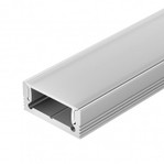 Профиль с экраном SL-SLIM-H7-2000 ANOD+OPAL, 1шт