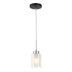 Citilux Фортуна CL156112 Подвесной светильник Венге Хром, 1шт
