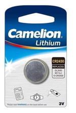 Элемент питания литиевый CR2430 BL-1 (блист.1шт) Camelion 3073, 1упак. 1шт