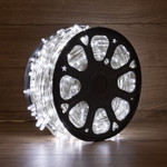 Гирлянда LED Клип-лайт 12 V, прозрачный ПВХ, 150 мм, цвет диодов белый, 100м