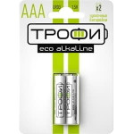 Батарейки Трофи LR03-2BL ENERGY Alkaline, 2шт