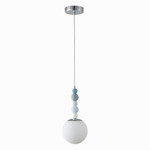 6525⁄1 MODERNI LN23 хром Подвес E14 1*40W 220V SUNDAY, 1шт
