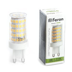 Лампа светодиодная, (11W) 230V G9 4000K JCD, LB-435, 1шт