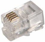 Разъем телефонный UTP, RJ-9 (4P4C), CAT 3 REXANT, 100шт
