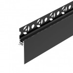 Профиль PLINTUS-FANTOM-H35-2000 BLACK, 2м