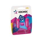 Аккумулятор AA/R6 2500мА.ч NI-MN BP-2 (блист.2шт) КОСМОС KOCR6NIMH2500MAH2BL, 1упак. 2шт