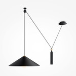 Подвесной светильник Maytoni Peso E27 1x60Вт P080PL-01B, 1шт