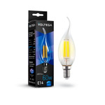 Светодиодная лампа Voltega VG10-CW1E14cold6W-F (E14, 4000K, 6Вт), 1шт