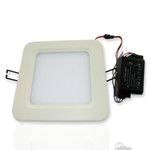 Светодиодная панель L15024 (220V, 9W, квадрат, 150x150mm) (белый 6000K), 1шт