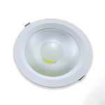 Светодиодный светильник LPU-20W-Clear (220V, 20W, круглый) (белый 6000K), 1шт