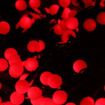 Гирлянда LED ClipLight - ШАРИКИ 24V, 3 нити по 20 м, цвет диодов Красный, 1шт