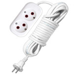 Удлинитель 2х10м без заземл. 10А IP20 У6-011М ПВС 2х1 UNIVersal 011М-10, 1шт