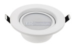 Светодиодный светильник LTD-80WH 9W 120deg (теплый белый 3500K), 1шт