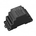 Intelligent arlight диммер smart-dali-104-62-addr-dim-dt6-din black (12-24V, 4x5A), 1шт