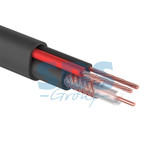 Кабель КВК-П-2 +2x0,50 мм² (Cu/CCA) (96) черный, 200 м, PROconnect, 1шт