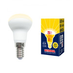 Led-r39-3w/3000k/e14/fr/nr лампа светодиодная. форма “рефлектор”, матовая. серия norma. теплый белый свет (3000K). Картон. ТМ Volpe, 1шт